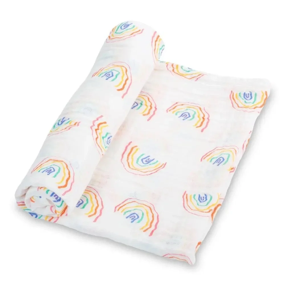 Lolly Banks Rainbow Muslin Swaddle 47